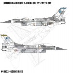 KINETIC 1/48 Hellenic Air Force F-16C Block 52+ with CFT PRE-ORDER 